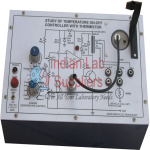 Study of temperature ON-OFF Controller with Thermistor with power supply (C.R.)